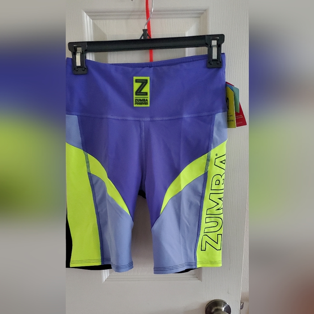 High waist zumba bike shorts
